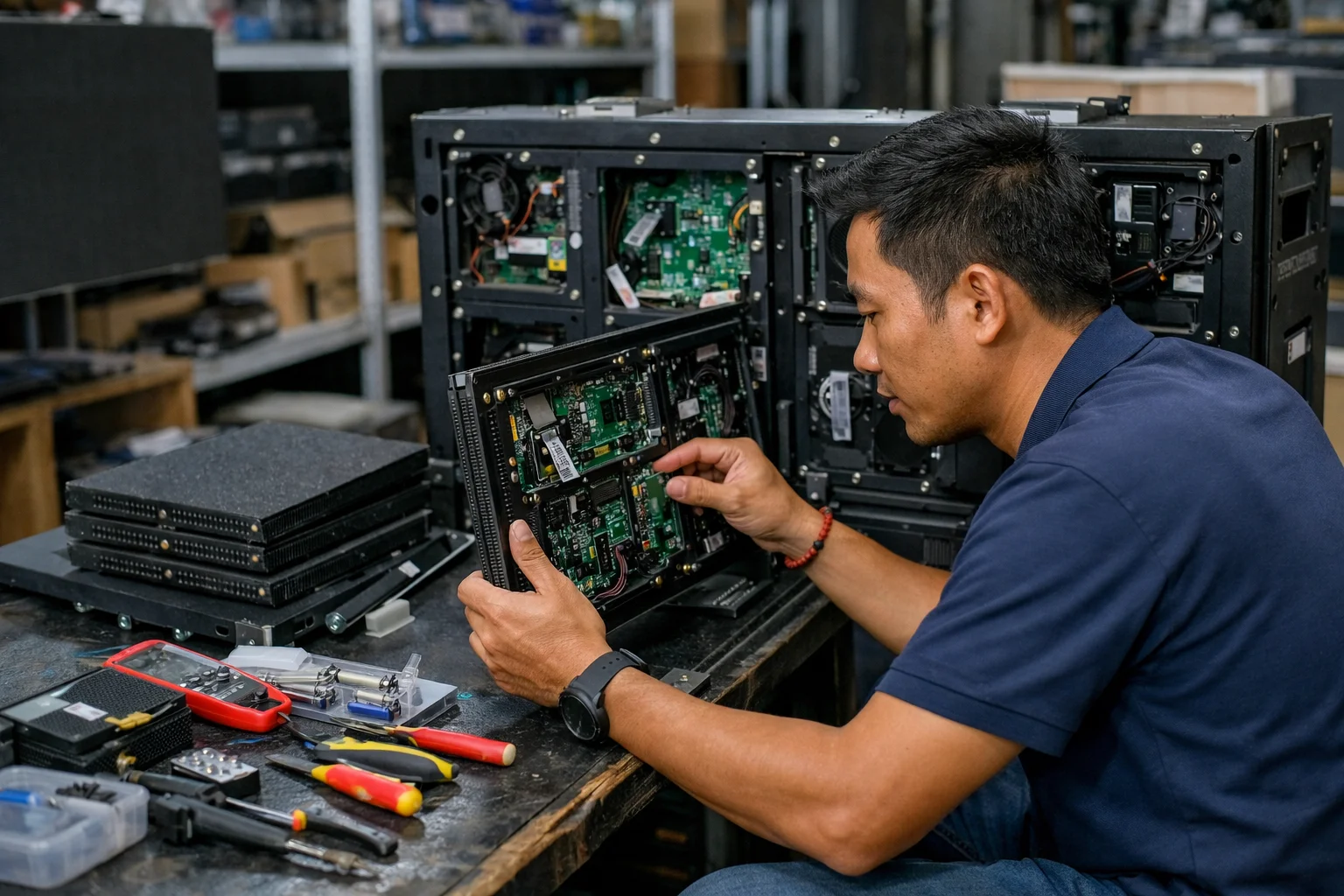 LED Display Maintenance Guide for Cambodia Climate