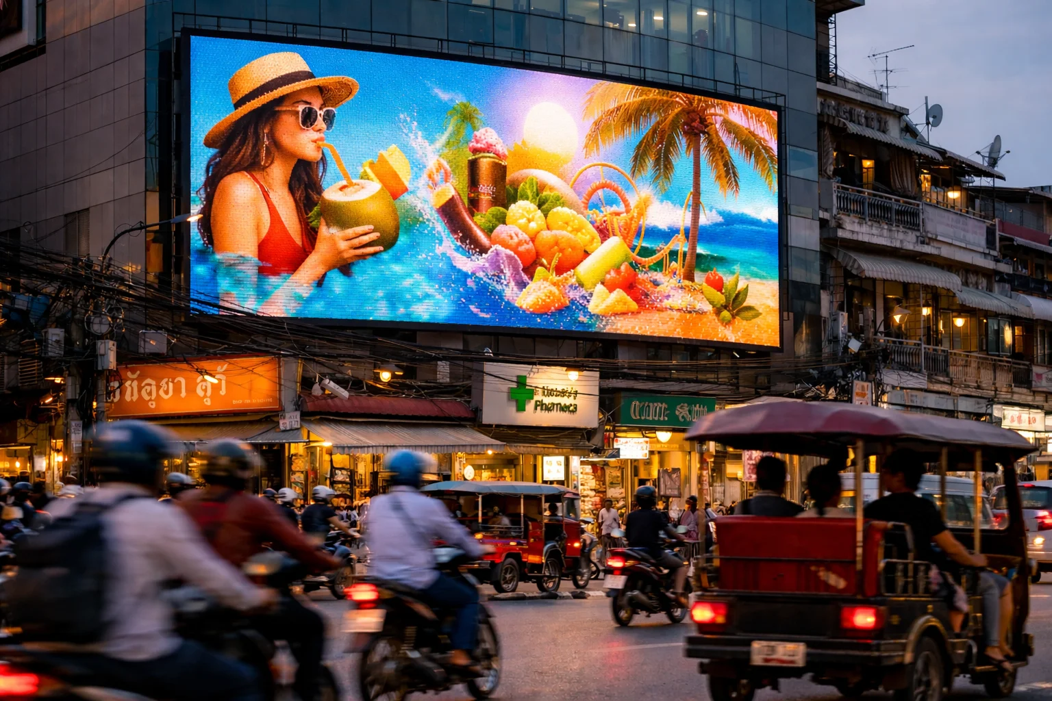 Outdoor LED Billboard in Cambodia: Best Uses for Advertising