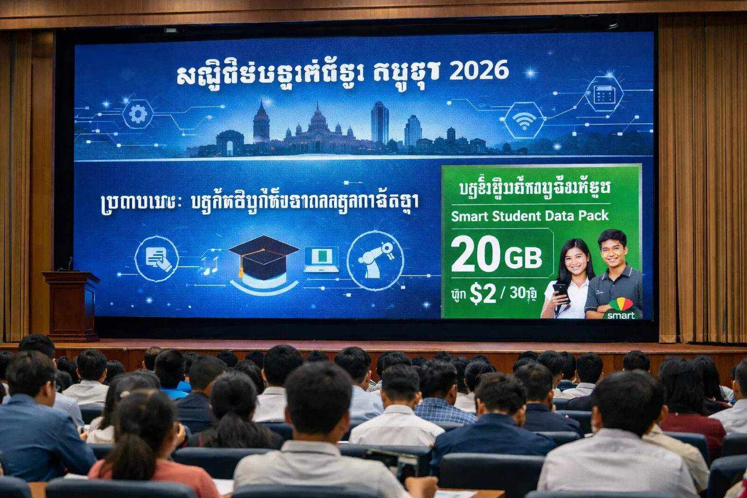 P2 អេក្រង់ LED ក្នុងអគារ Display Board