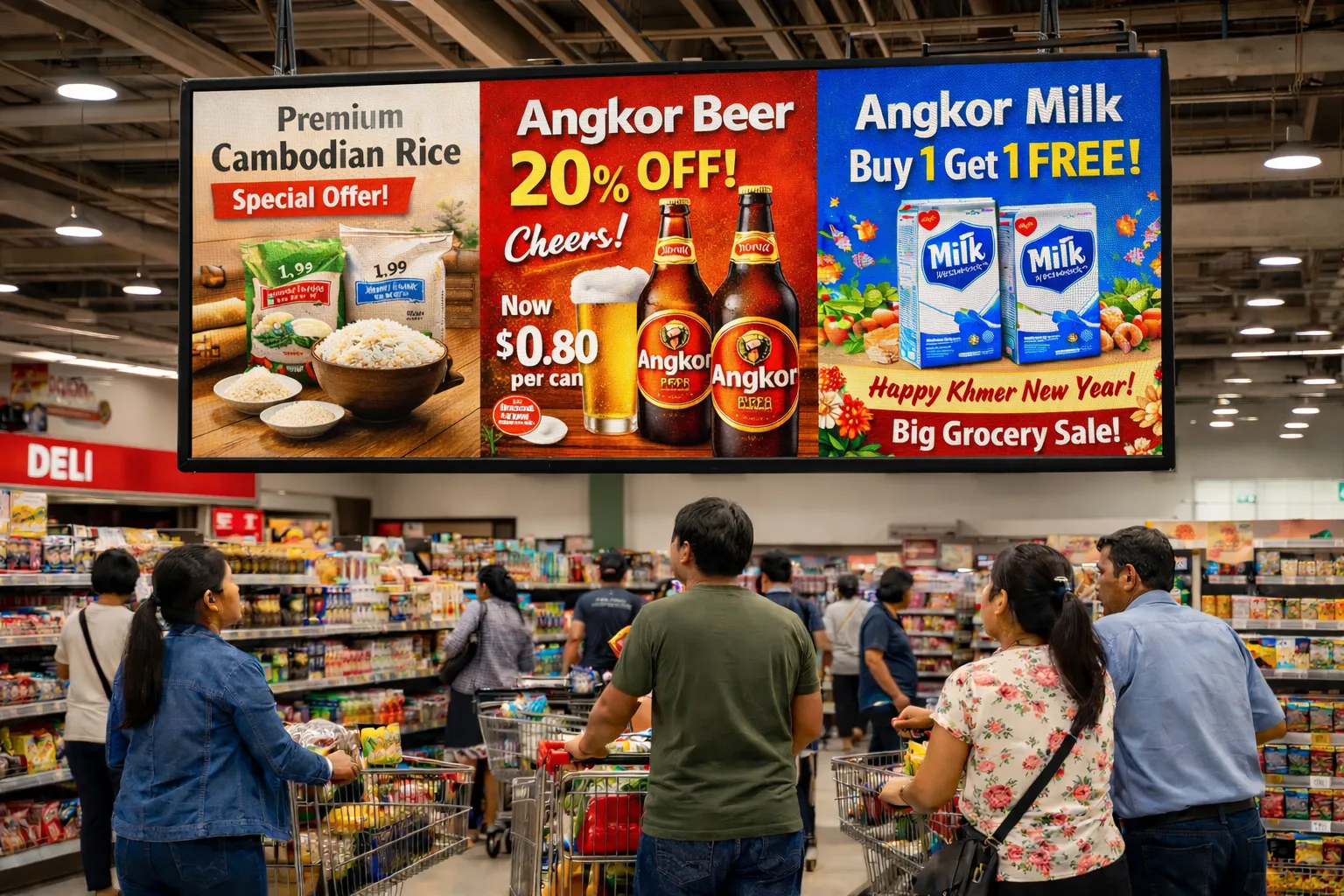 P4 អេក្រង់ LED ក្នុងអគារ Display ម៉ូឌុល