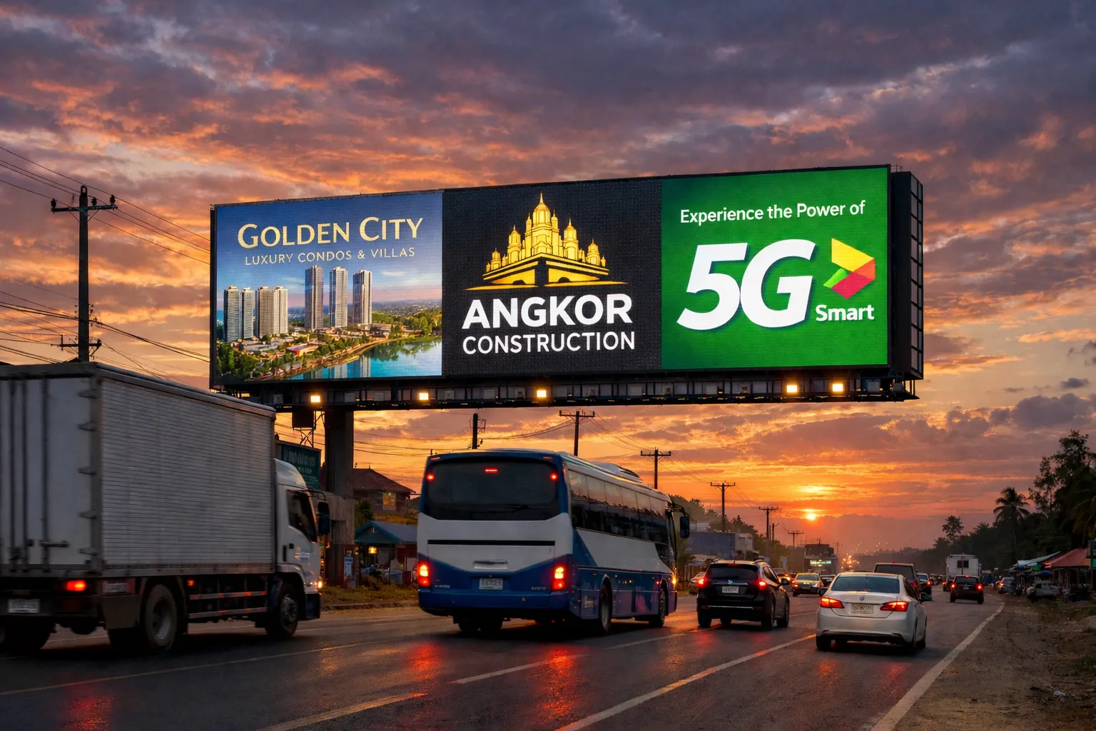 P6 អេក្រង់ LED ខាងក្រៅ Display