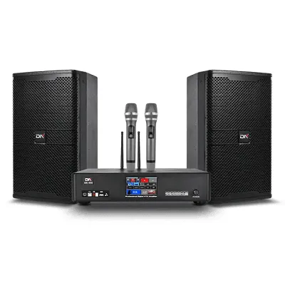 រួមបញ្ចូលគ្នា amplifier-speaker units