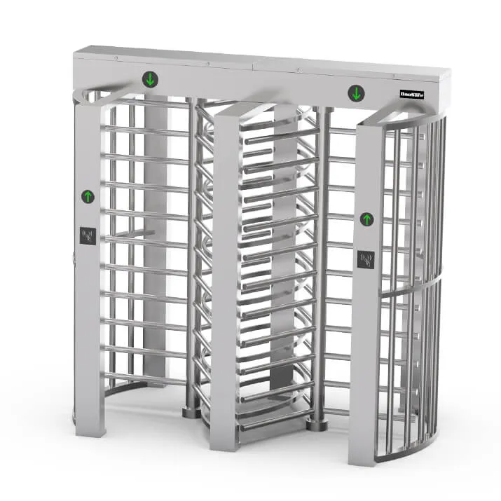 Full Height Turnstile DS412 Dual Lane Gate